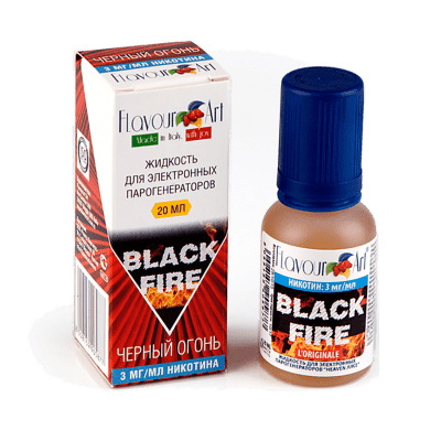 Жидкость FlavourArt Tabbaco black fire - фото 4