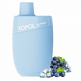 Одноразовая электронная сигарета TOPOL 3500 Черничный Лёд