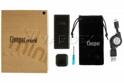 Батарейный мод Cloupor Mini (30W, без аккумулятора) - фото 9 Батарейный мод Cloupor Mini (30W, без аккумулятора) - фото 9