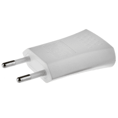 Адаптер питания универсальный Joyetech для USB 0.5A (плоский, белый) - фото 2
