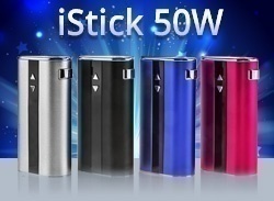 Батарейный мод iStick 50W. Чемпион в тяжелом весе.