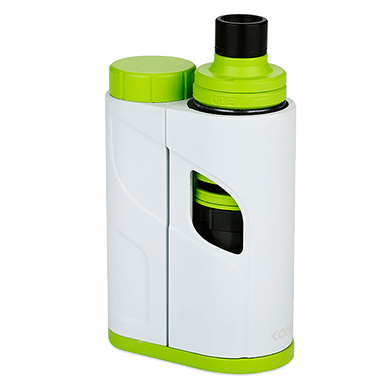 Батарейный мод Eleaf iKonn Total в комплекте с Ello mini XL (5,5 мл) - Бело-зеленый Батарейный мод Eleaf iKonn Total в комплекте с Ello mini XL (5,5 мл) - Бело-зеленый