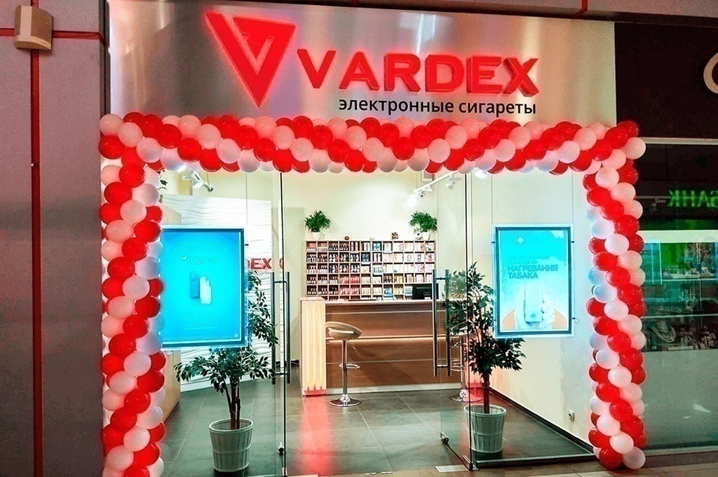 Франшиза - магазины электронных сигарет Vardex