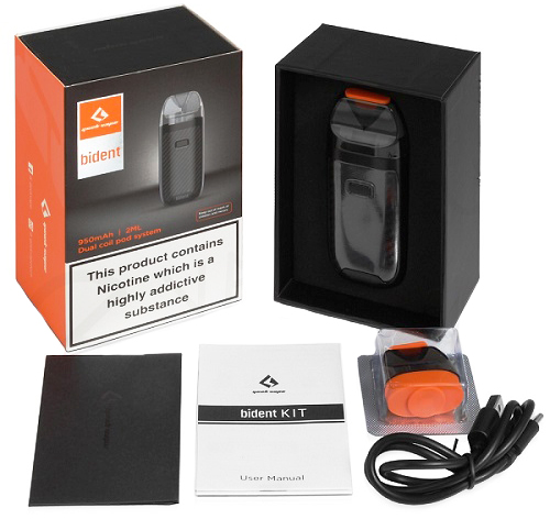 Руководство пользователя на устройство Geekvape Bident Pod Руководство пользователя на устройство Geekvape Bident Pod