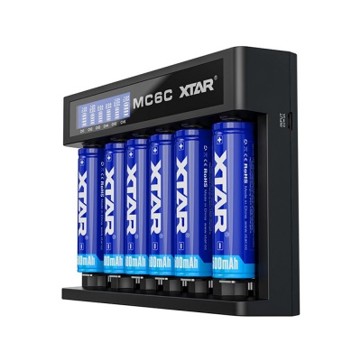 Зарядное устройство XTAR MC6C 0.5A/1A (5V) - фото 3 Зарядное устройство XTAR MC6C 0.5A/1A (5V) - фото 3