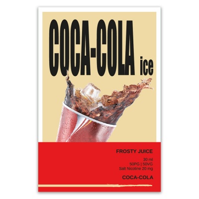 Жидкость Frosty Juice Salt Cola Ice 30 мл - фото 1