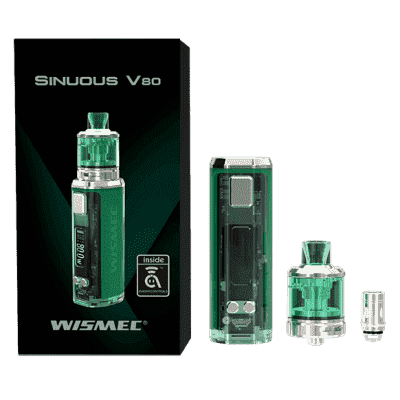 Набор Wismec Sinuous V80 (без аккумуляторов) с клиромайзером Amor NSE - фото 7 Набор Wismec Sinuous V80 (без аккумуляторов) с клиромайзером Amor NSE - фото 7