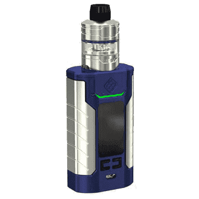 Wismec Sinuous FJ200 с клиромайзером Divider (200W, 4600 mAh) - Синий Wismec Sinuous FJ200 с клиромайзером Divider (200W, 4600 mAh) - Синий