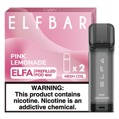 Картридж Elf Bar Elfa Pink Lemonade 4 мл - 2 шт - фото 1