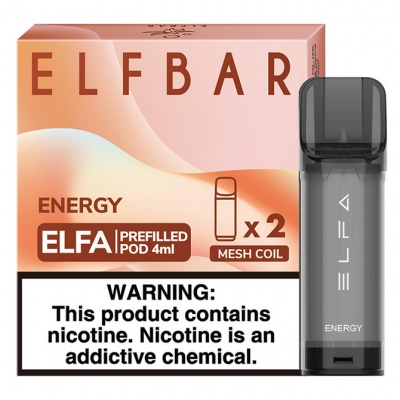 Картридж Elf Bar Elfa Energy 4 мл - 2 шт - фото 1