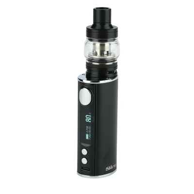 Набор Eleaf iStick T80 (80W, 3000 mAh) c атомайзером Pesso (5 мл) - Черный Набор Eleaf iStick T80 (80W, 3000 mAh) c атомайзером Pesso (5 мл) - Черный