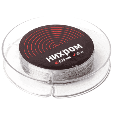 Проволока Vardex (нихром) - 0.15 мм, 15 м Проволока Vardex (нихром) - 0.15 мм, 15 м