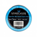 Проволока Vandy Vape Superfine MTL Fused Clapton KA1 32GAx2+38GA (5 витков на ID2.5 1-1.5Ω)