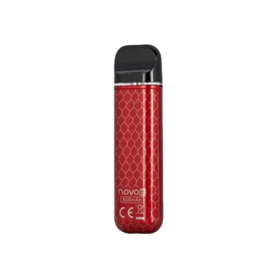 Набор Smok Novo 2 (25W, 800mAh) с картриджем Novo 2 (2 мл) - IML Red Cobra Набор Smok Novo 2 (25W, 800mAh) с картриджем Novo 2 (2 мл) - IML Red Cobra