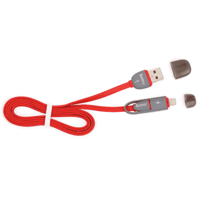 Микро-USB кабель для зарядки Avatar ACB02L - Красный