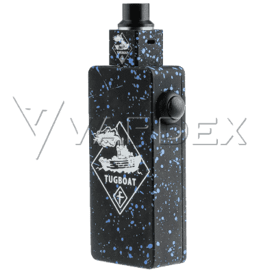 Механический мод Tugboat (без аккумулятора) - Синий Механический мод Tugboat (без аккумулятора) - Синий
