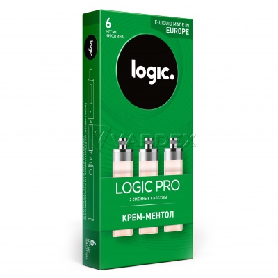 Капсулы Logic Pro Крем-ментол (1.5 мл) - фото 1