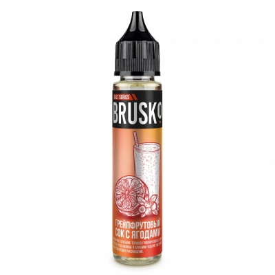 Жидкость Brusko Salt Strong Грейпфрутовый сок с ягодами (30 мл) - фото 1