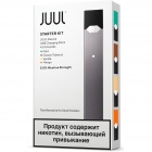 Набор Juul Labs JUUL (8W, 200 mAh) с картриджами JUUL Mango, Classic Tobacco, Vanilla, Mint (0,7 мл) - Графитовый