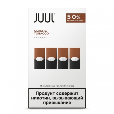 Картридж Juul Labs JUUL Табак x4 (59 мг) - фото 3