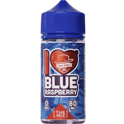 Жидкость Mad Hatter I Love Candy Blue Raspberry Shortfill (100 мл) - фото 2