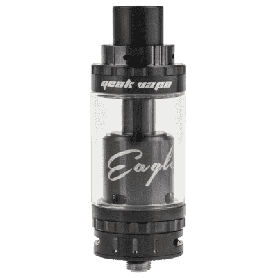 Обслуживаемый атомайзер Eagle Tank RTA Top Airflow (6 мл) - Черный Обслуживаемый атомайзер Eagle Tank RTA Top Airflow (6 мл) - Черный