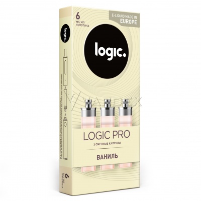 Капсулы Logic Pro Ваниль (1.5 мл) - фото 1 Капсулы Logic Pro Ваниль (1.5 мл) - фото 1