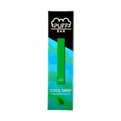 Одноразовая электронная сигарета Puff Bar Cool Mint - фото 1