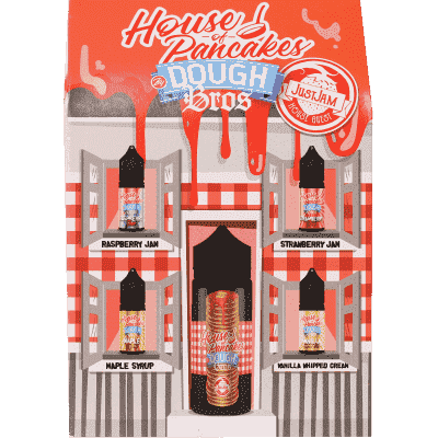 Жидкость House Of Pancakes Just Jam Edition (набор 80мл + 4х10мл) - фото 3 Жидкость House Of Pancakes Just Jam Edition (набор 80мл + 4х10мл) - фото 3