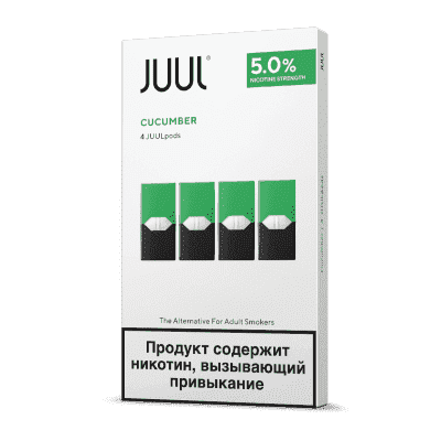 Картридж Juul Labs JUUL Огурец x4 (59 мг)