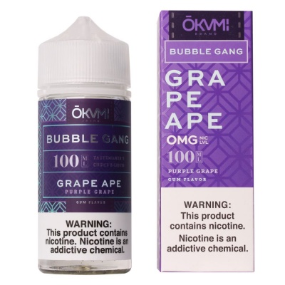 Жидкость Okami Bubble Gang Grape Ape Shortfill (100 мл) - фото 3