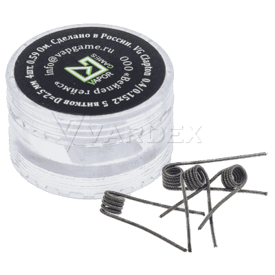 Спирали VG еdition Clapton Coil (4шт.) - 0.15x2мм Спирали VG еdition Clapton Coil (4шт.) - 0.15x2мм