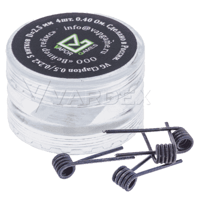 Спирали VG еdition Clapton Coil (4шт.) - фото 8 Спирали VG еdition Clapton Coil (4шт.) - фото 8