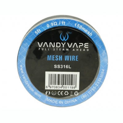  - Проволока из сетки Vandy Vape Mesh Wire SS316L (150 шт.)