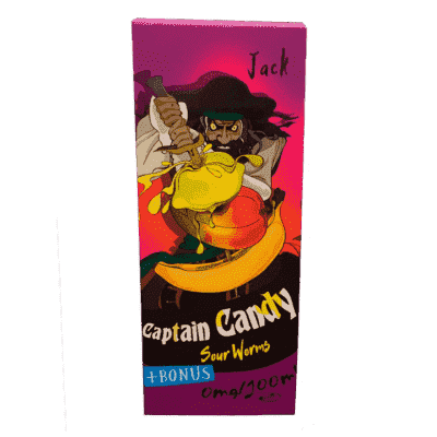 Жидкость Captain Candy Jack Sour Worms (100 мл) - фото 1
