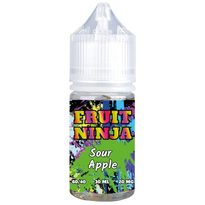 Жидкость Fruit Ninja Sour Apple 30 мл - фото 1