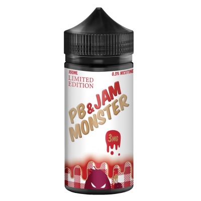 Жидкость Jam Monster PB Strawberry (100 мл) - фото 3
