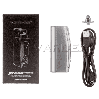 Батарейный мод WISMEC Presa TC 75W - фото 8 Батарейный мод WISMEC Presa TC 75W - фото 8
