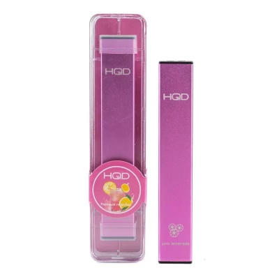 Одноразовая электронная сигарета HQD Ultra Stick 500 Розовый лимонад - фото 1