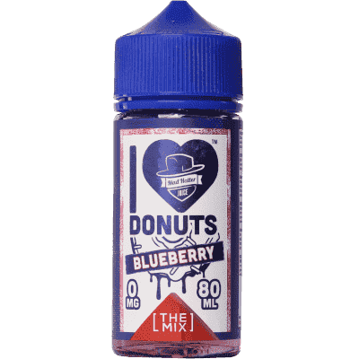 Жидкость Mad Hatter I Love Donuts Blueberry Shortfill (100 мл) - фото 2