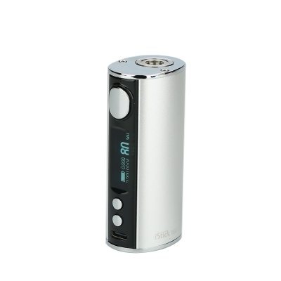 Батарейный мод Eleaf iStick T80 (80W, 3000 mAh) - Стальной Батарейный мод Eleaf iStick T80 (80W, 3000 mAh) - Стальной