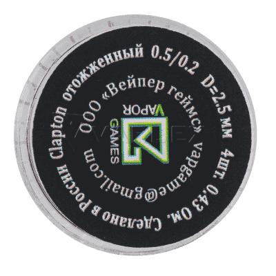 Спирали VG Clapton Coil (4шт.) - фото 8 Спирали VG Clapton Coil (4шт.) - фото 8