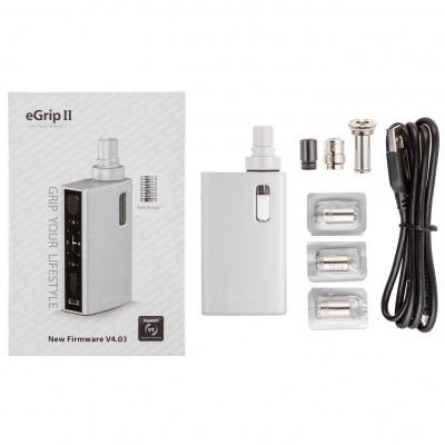 Электронная сигарета Joyetech eGrip 2 (80W, 2100 mAh) - фото 8 Электронная сигарета Joyetech eGrip 2 (80W, 2100 mAh) - фото 8