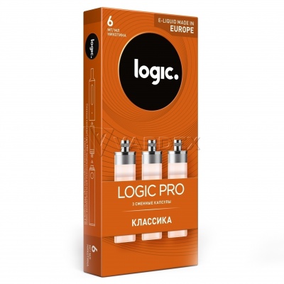 Капсулы Logic Pro Классика (1.5 мл) - фото 1 Капсулы Logic Pro Классика (1.5 мл) - фото 1