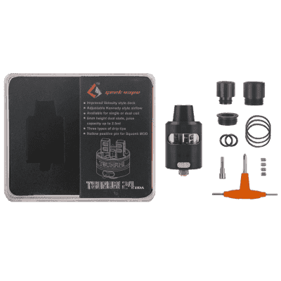 Дрип-атомайзер Tsunami 24 Glass Window - фото 5 Дрип-атомайзер Tsunami 24 Glass Window - фото 5