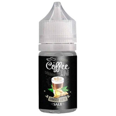 Жидкость Coffee-in Salt Ginger Latte (30 мл) - фото 1