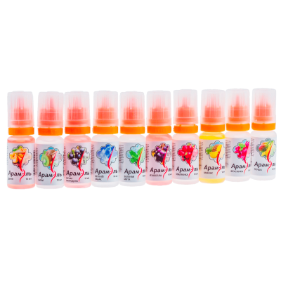 Жидкость Арамэль Ассорти (10 вкусов) - фото 2 Жидкость Арамэль Ассорти (10 вкусов) - фото 2