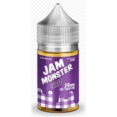 Жидкость Jam Monster Salt Grape (30 мл) - фото 1 Жидкость Jam Monster Salt Grape (30 мл) - фото 1