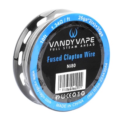  - Проволока Vandy Vape Fused Clapton Wire Ni80 26AWGx2+35AWG