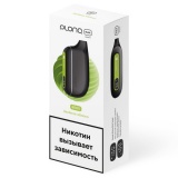 Заряжаемая одноразовая сигарета Plonq Max Smart 8000 Зелёное Яблоко